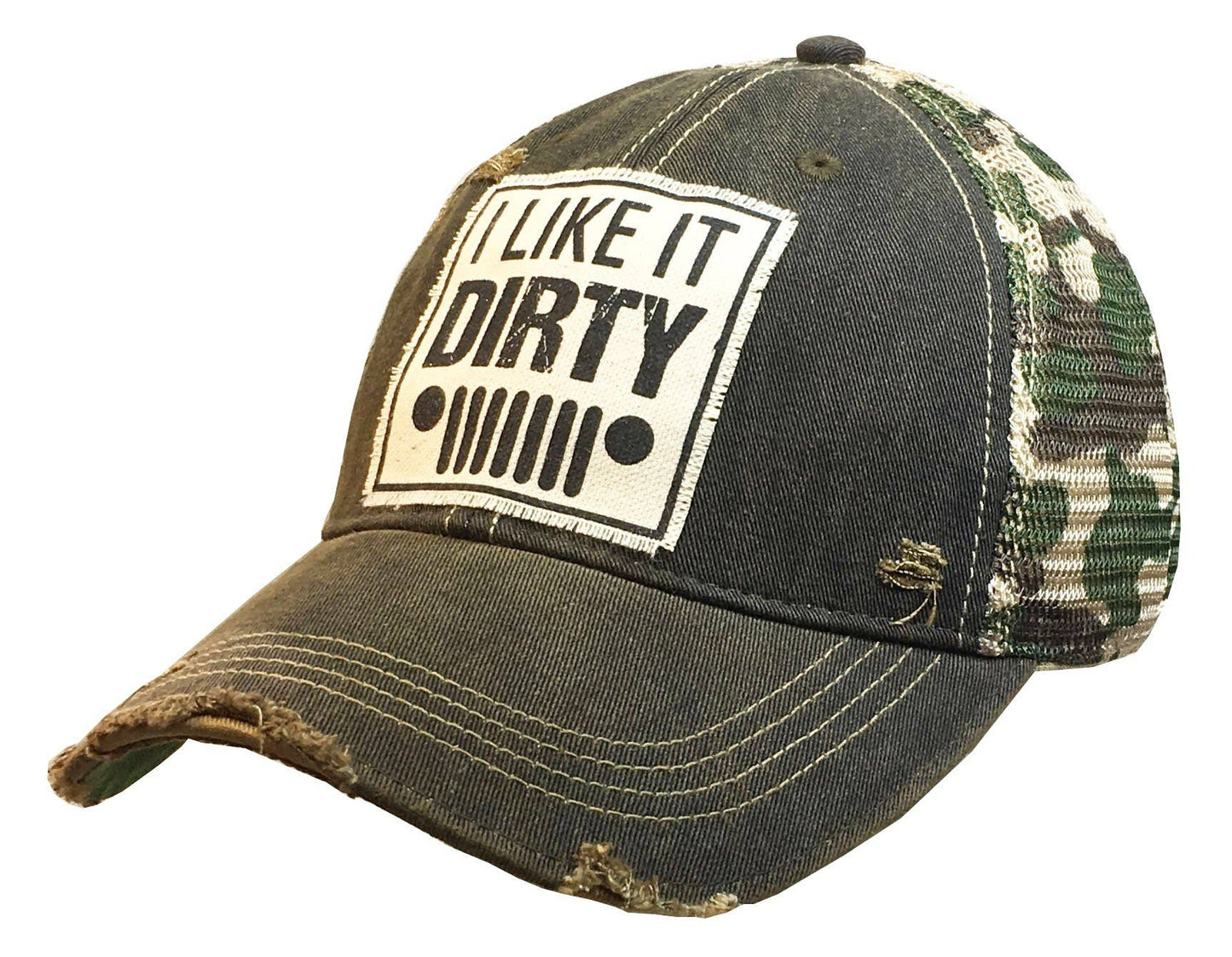 I Like It Dirty Distressed Cap Unisex