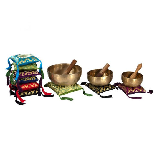 5" Brocade Singing Bowl Cushion