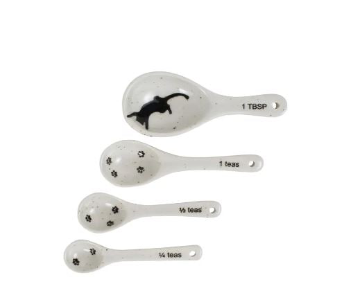 Cat Prints Measuring Spoons