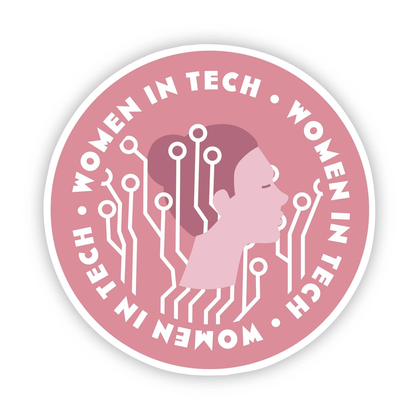 Women in Tech Sticker