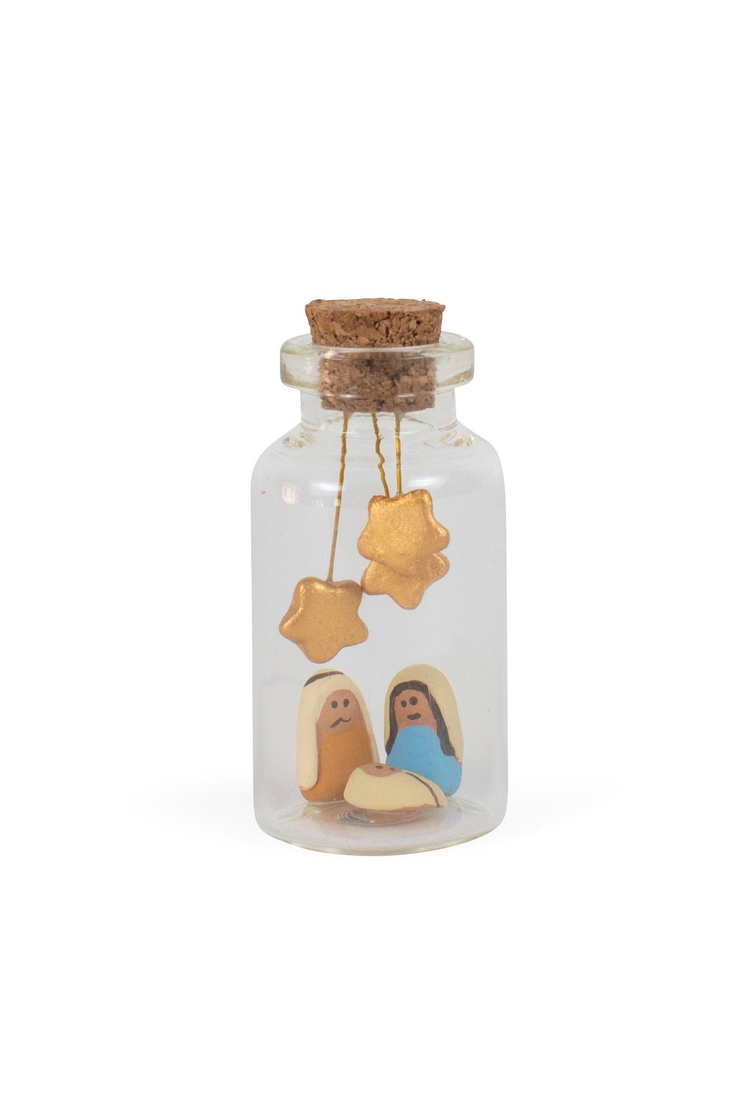 Nativity in a Bottle Vertical