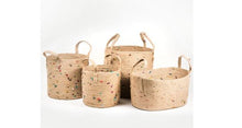 Load image into Gallery viewer, Bright Bits Jute Basket 10&quot;
