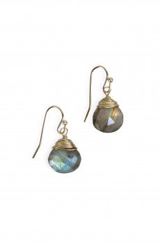 Intuition Earrings Labradorite