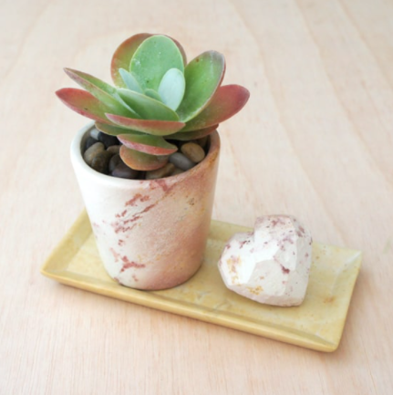 Natural Stone Rectangle Dish