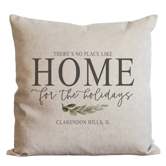 Home For The Holidays Pillow Cover