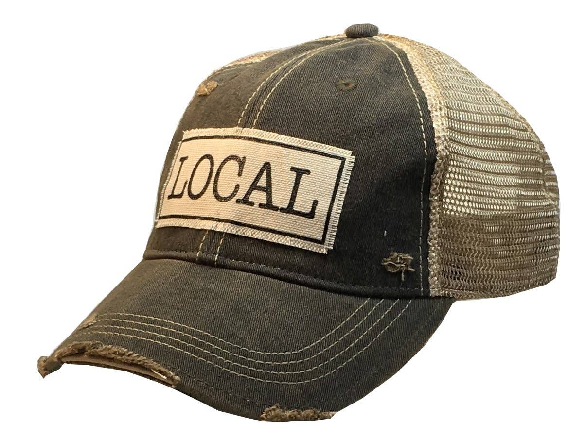 Local Distressed Cap Unisex