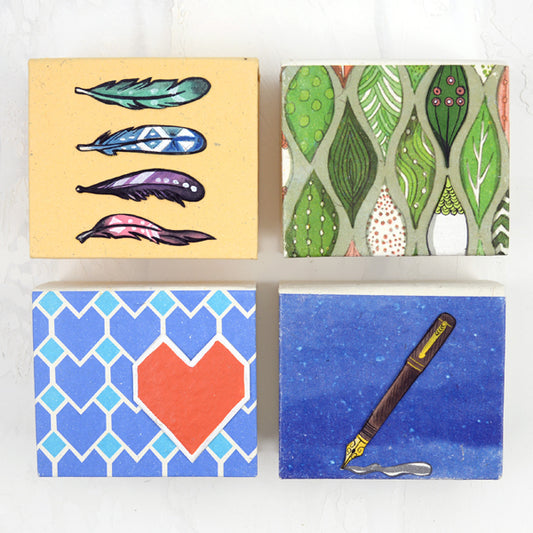 Square Ellie Pooh Note Box