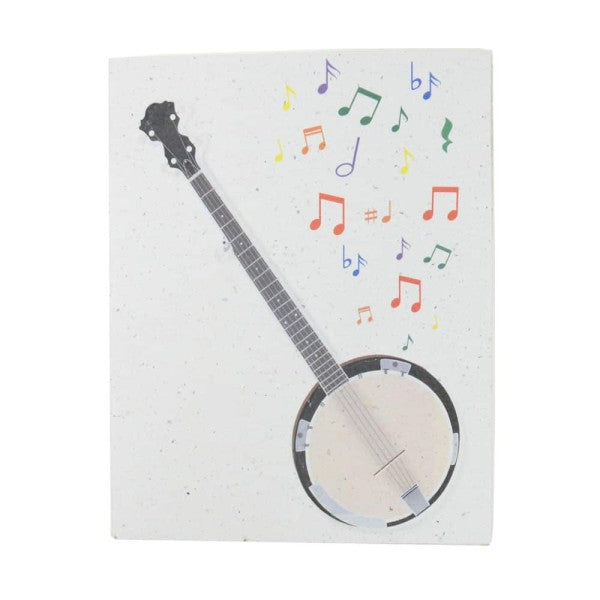 Greeting Card - Pooh Paper Birds Embossed