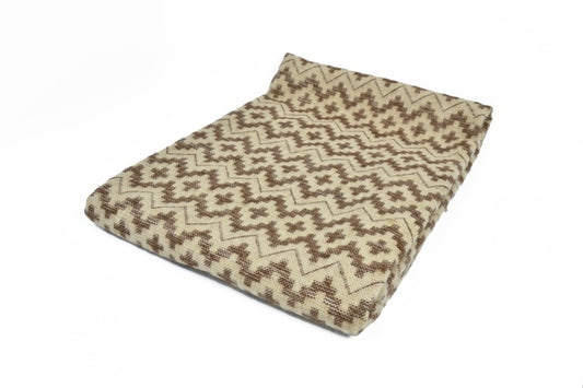 Blanket Brushed Alpaca Reversible Geometric Chacana