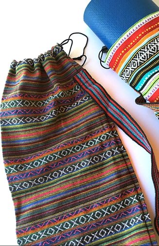 Gyari fabric yoga bag