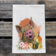 Animal Farmhouse Flour Tea Towel - Fall