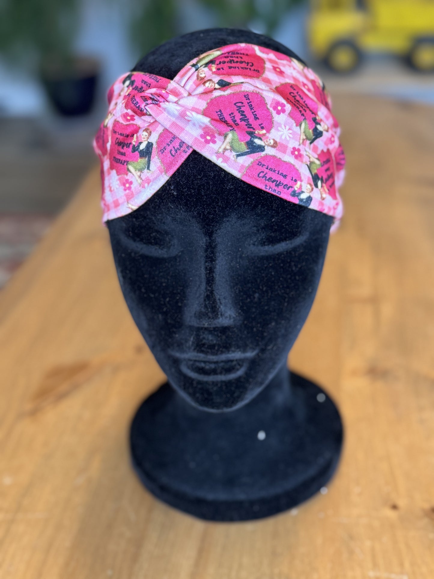 Drinking is cheaper than therapy Headband