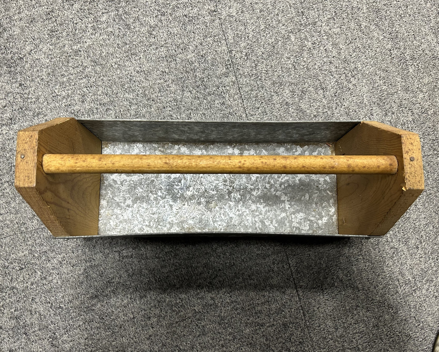 Metal & Wood Handled Caddy