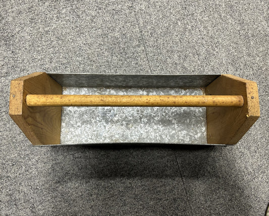 Metal & Wood Handled Caddy
