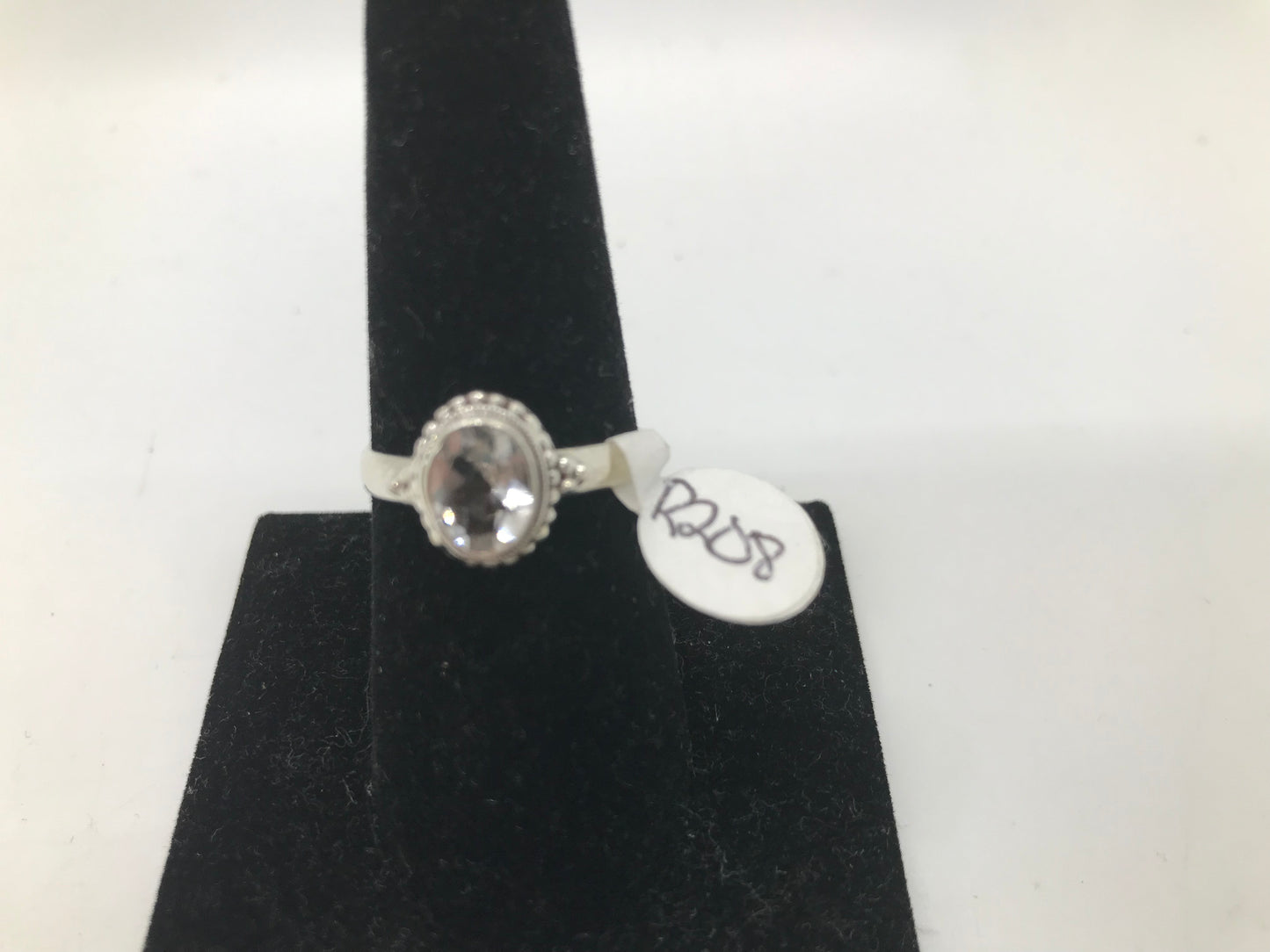 Sterling Silver Small Stone Rings
