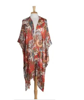Paisley Floral Topper