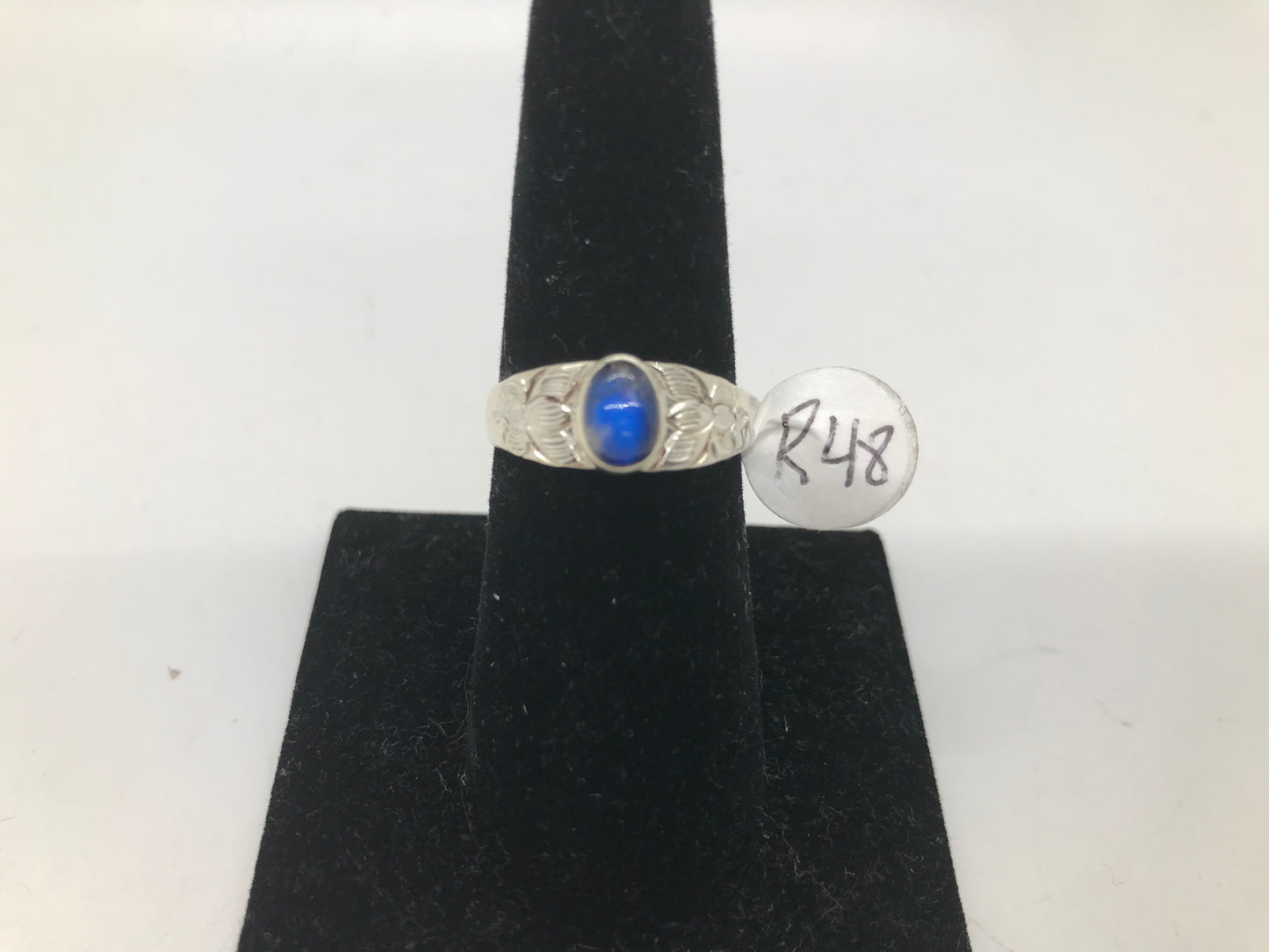 Sterling Silver Small Stone Rings