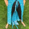 Recycled Sari Silk Wrap Pants