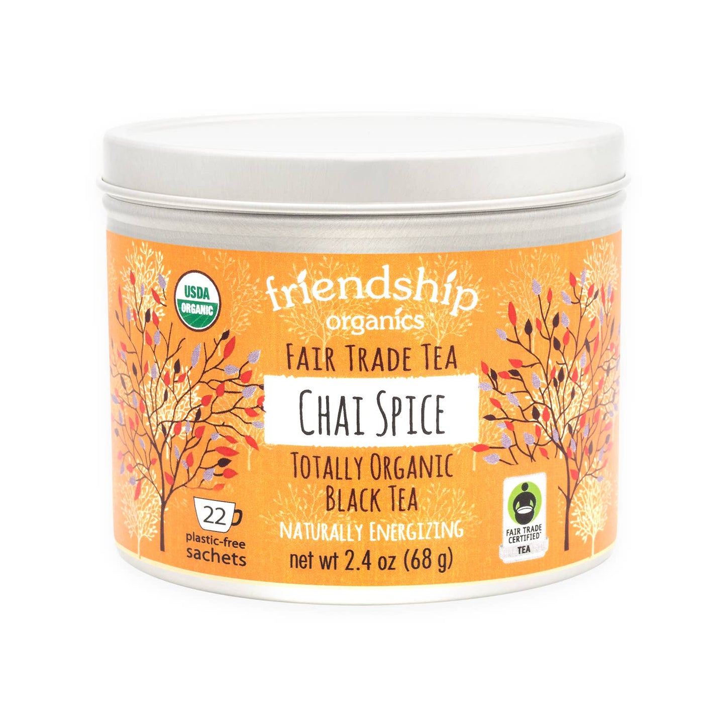 Chai Spice Black Tea, Organic and Fair Trade Certified Tin