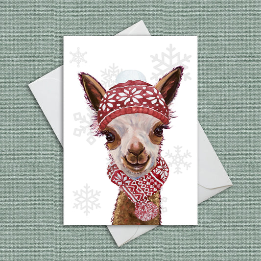 Cute Farm Animal Christmas Cards