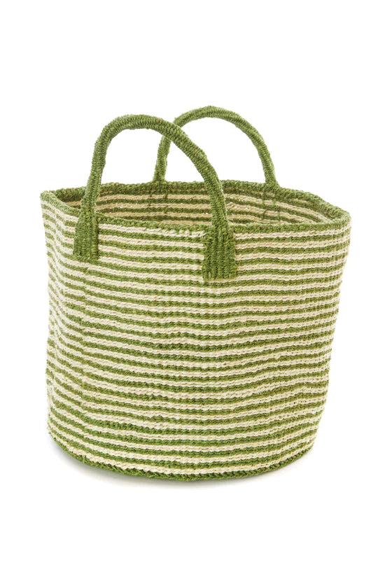 Strata Tote with Leather Handles