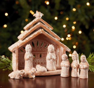 Dove Terracotta Nativity
