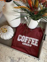 Load image into Gallery viewer, Pumpkin Ribbed Coffee Please Tee
