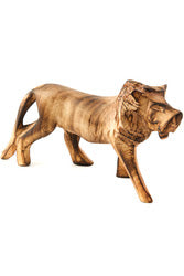 Kenyan Jacaranda Wood Lion
