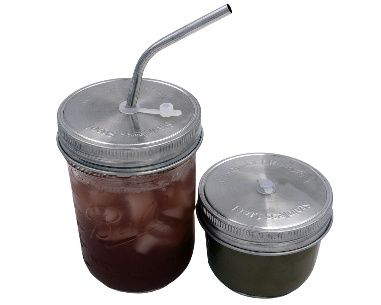 Stainless Steel Straw Lid