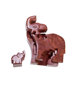 Mama Elephant Puzzle Box