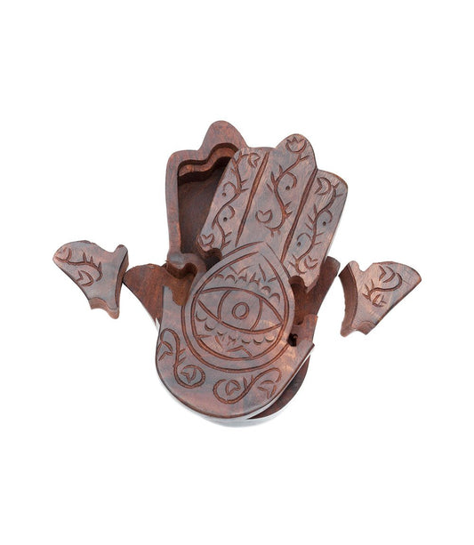 Hamsa Puzzle Box