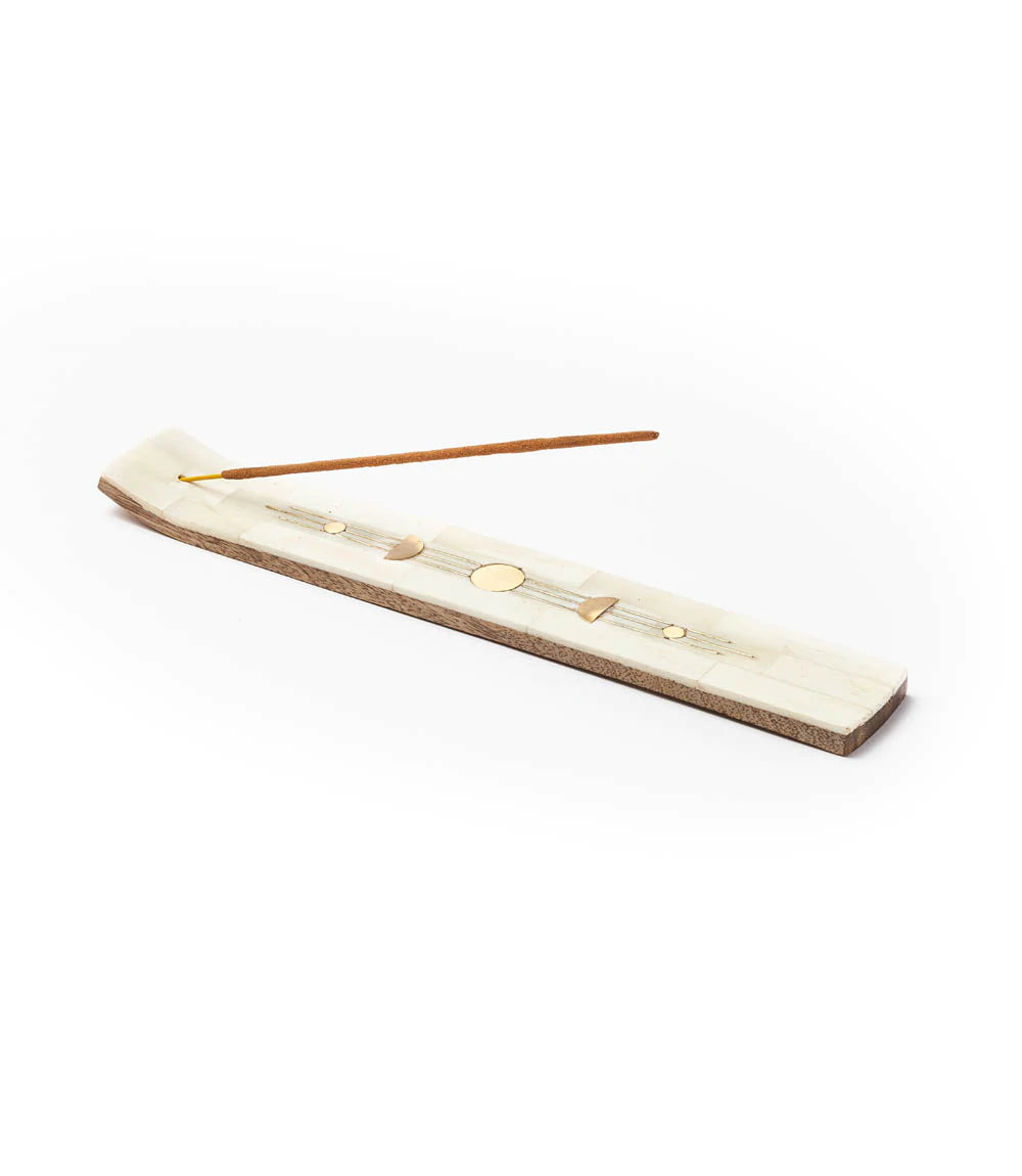 Indukala Incense Holder - Pearl