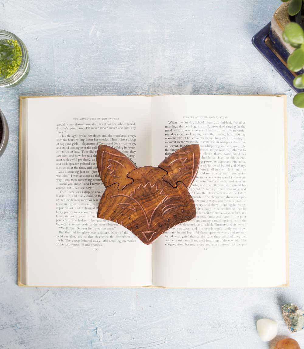 Fox Puzzle Box