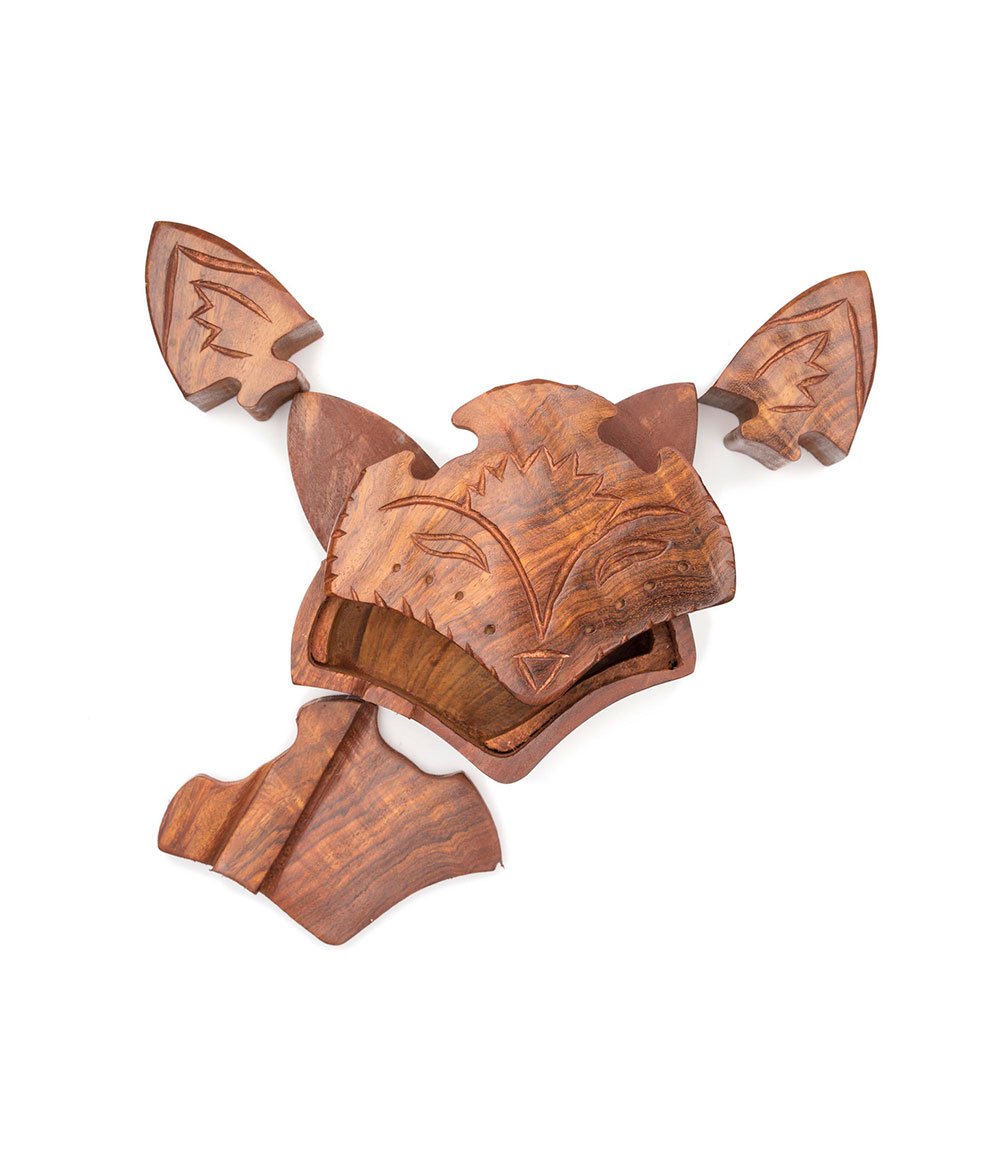 Fox Puzzle Box