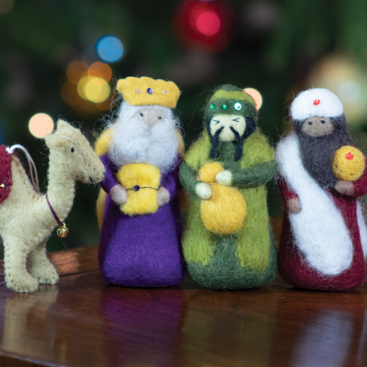 Felt Three Kings Nativity