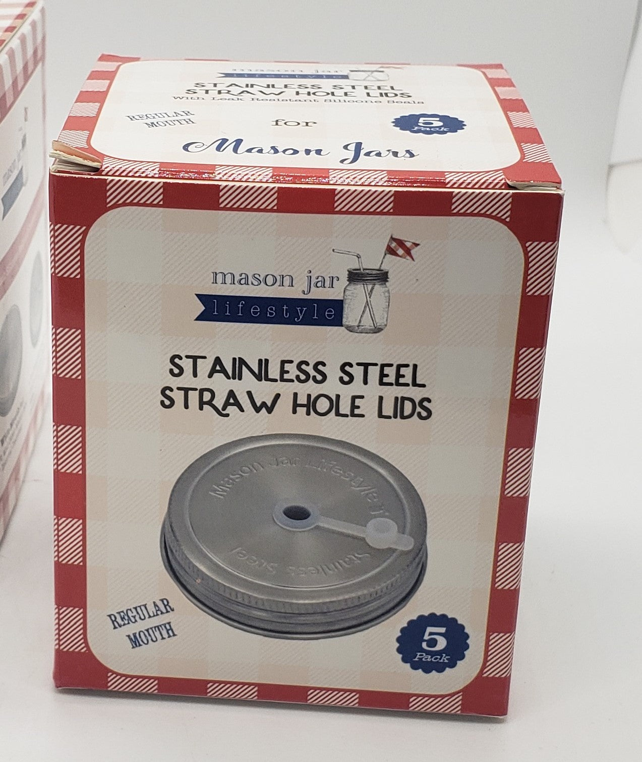 Stainless Steel Straw Lid