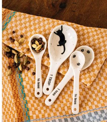 Cat Prints Measuring Spoons