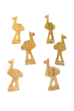 Load image into Gallery viewer, Miniature Jacaranda Wood Safari Animals
