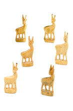 Load image into Gallery viewer, Miniature Jacaranda Wood Safari Animals
