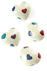 Kisii Kenyan Soapstone Love is Love Keepsake Heart