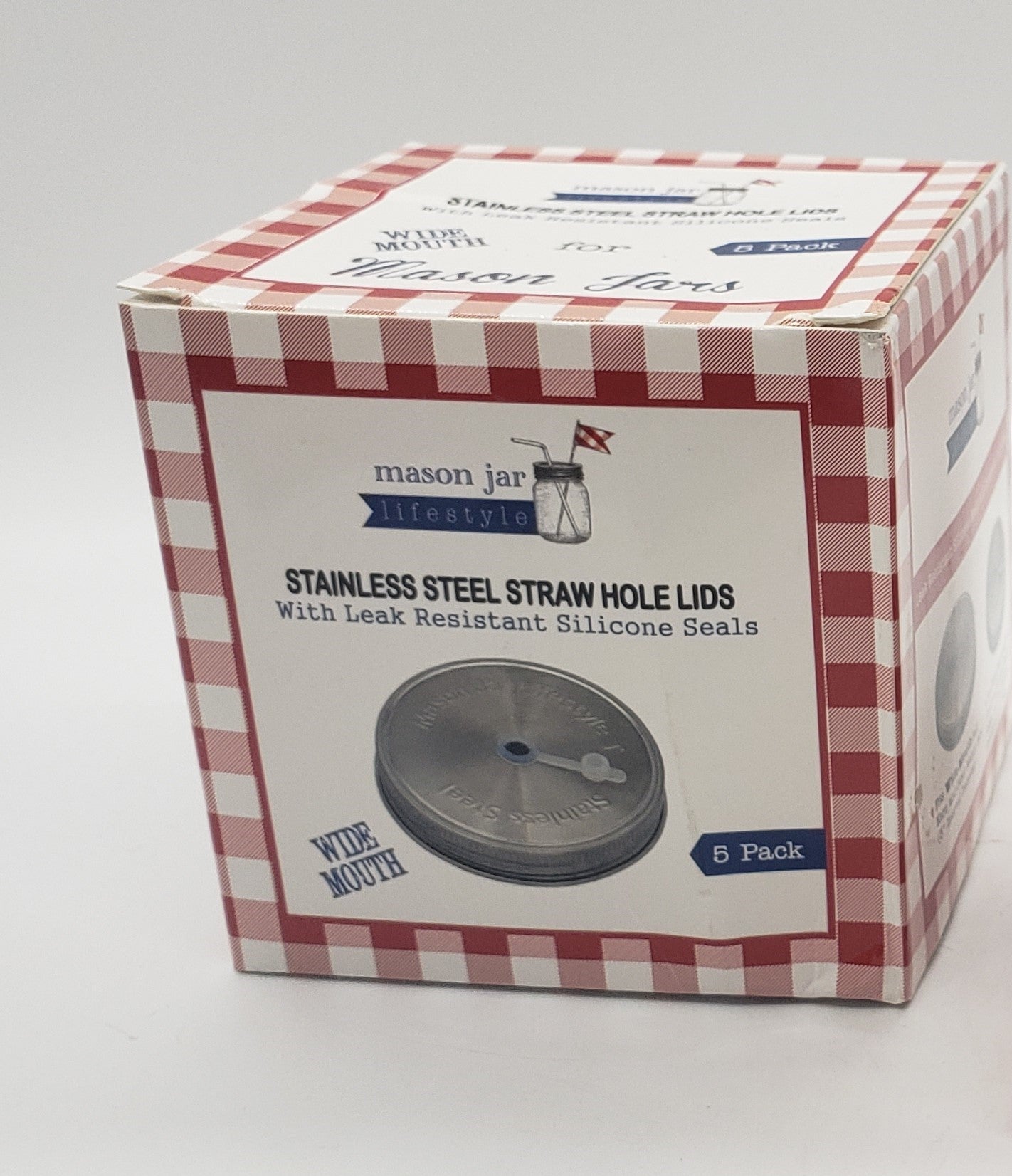 Stainless Steel Straw Lid