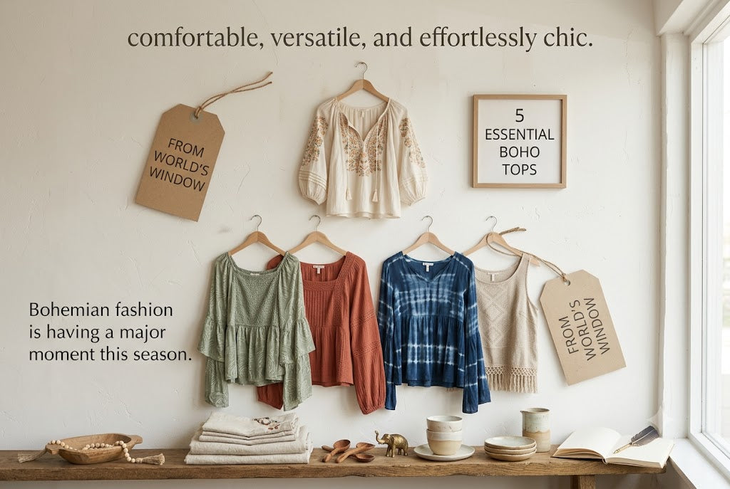 5 Flowy Boho Tops