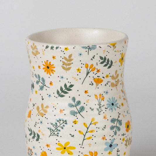 Tula Floral Ceramic Tumbler