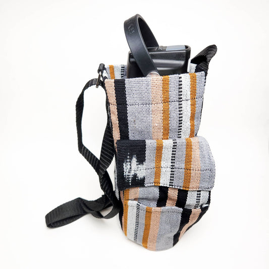 Water Bottle Holder Bag: Slate