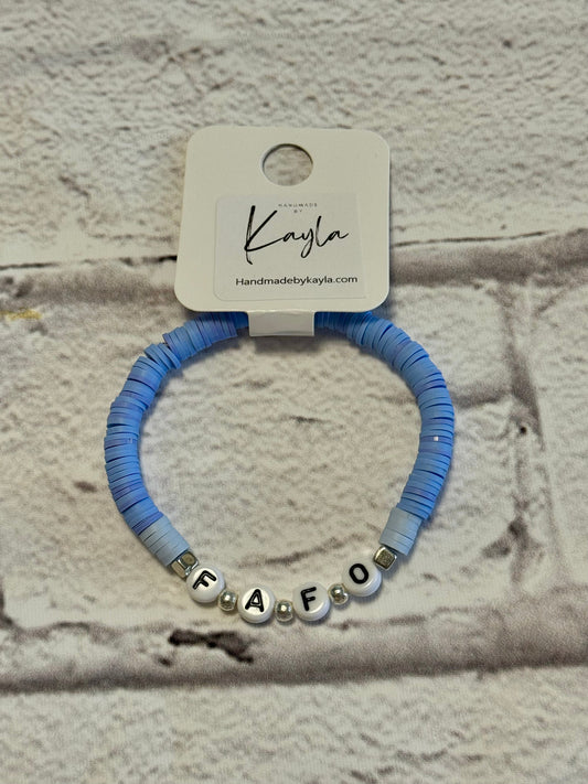 FAFO friendship bracelet