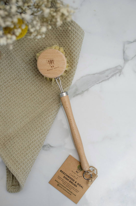 Sisal Kitchen Brush | Cleaning Supplies: Coated Sisal Kitchen Brush
