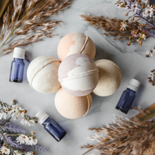 Load image into Gallery viewer, Rosemary Lavender | Bath Bomb Handmade with Essential Oils
