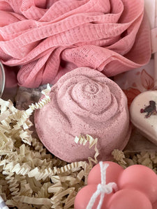 Organic Rose Blossom Bath bomb, Valentine’s Day