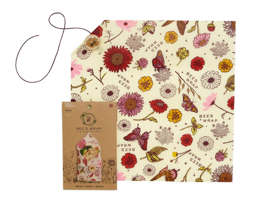 Sandwich Wrap - Meadow Magic, Plant Based Wax