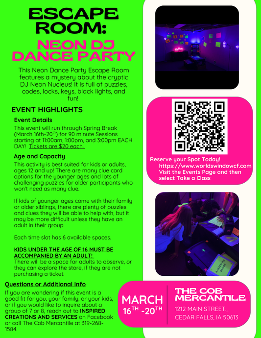 Escape Room: DJ Neon Nucleus